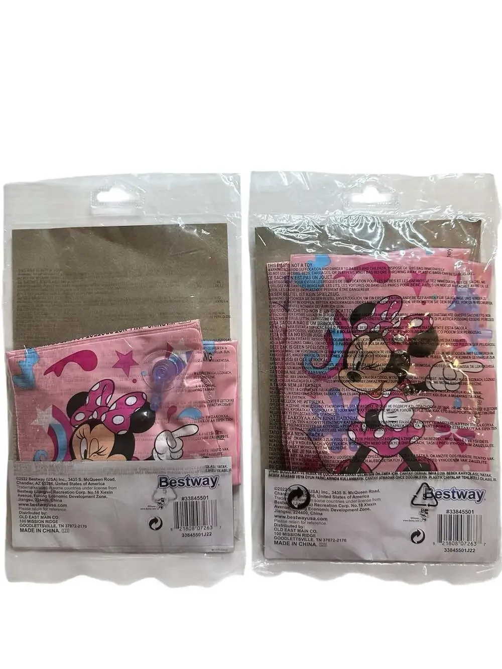 Bestway Disney Junior Minnie Mouse Inflatable Swim Armbands, Ages 3-6